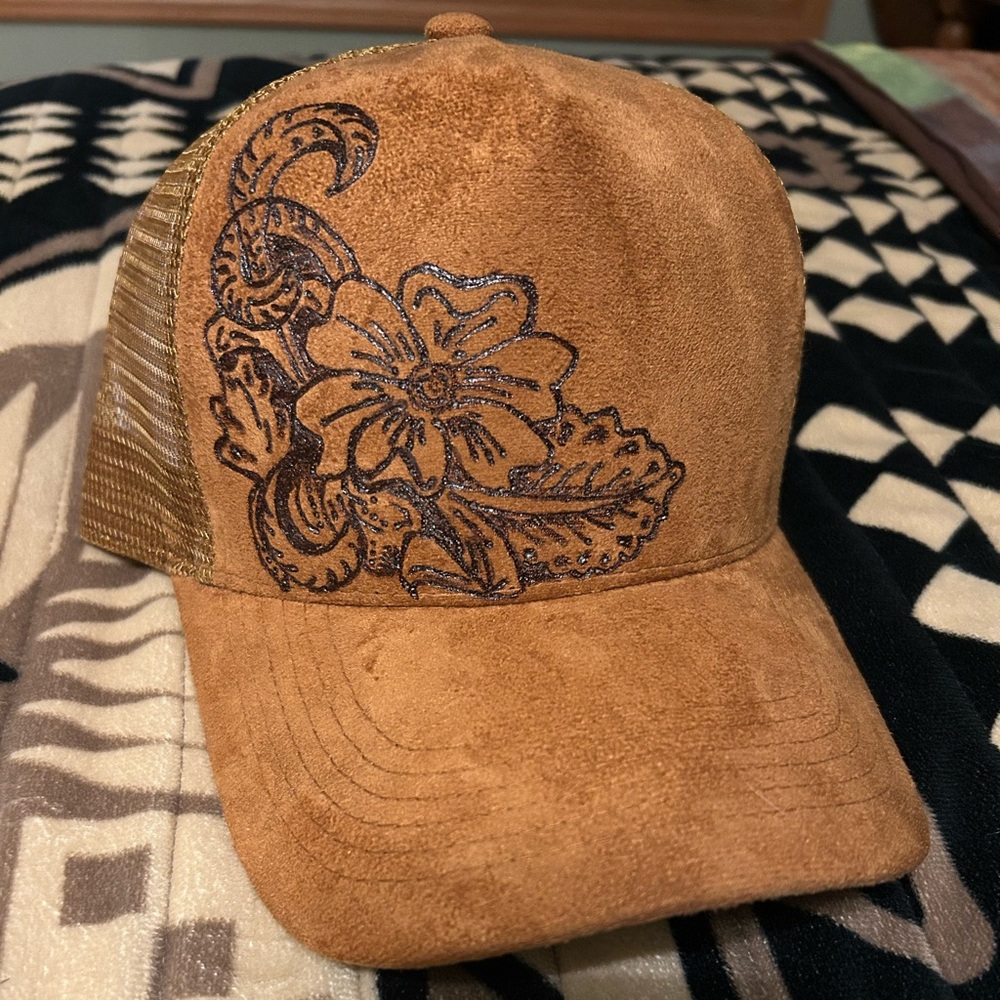 Brand new-burned cap